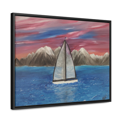 Transparent Sail - Gallery Canvas Wraps, Horizontal Frame