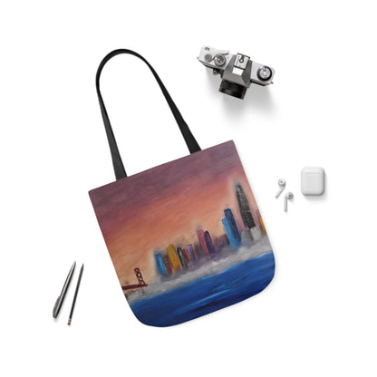 Canvas Tote Bag, San Francisco Bay Art