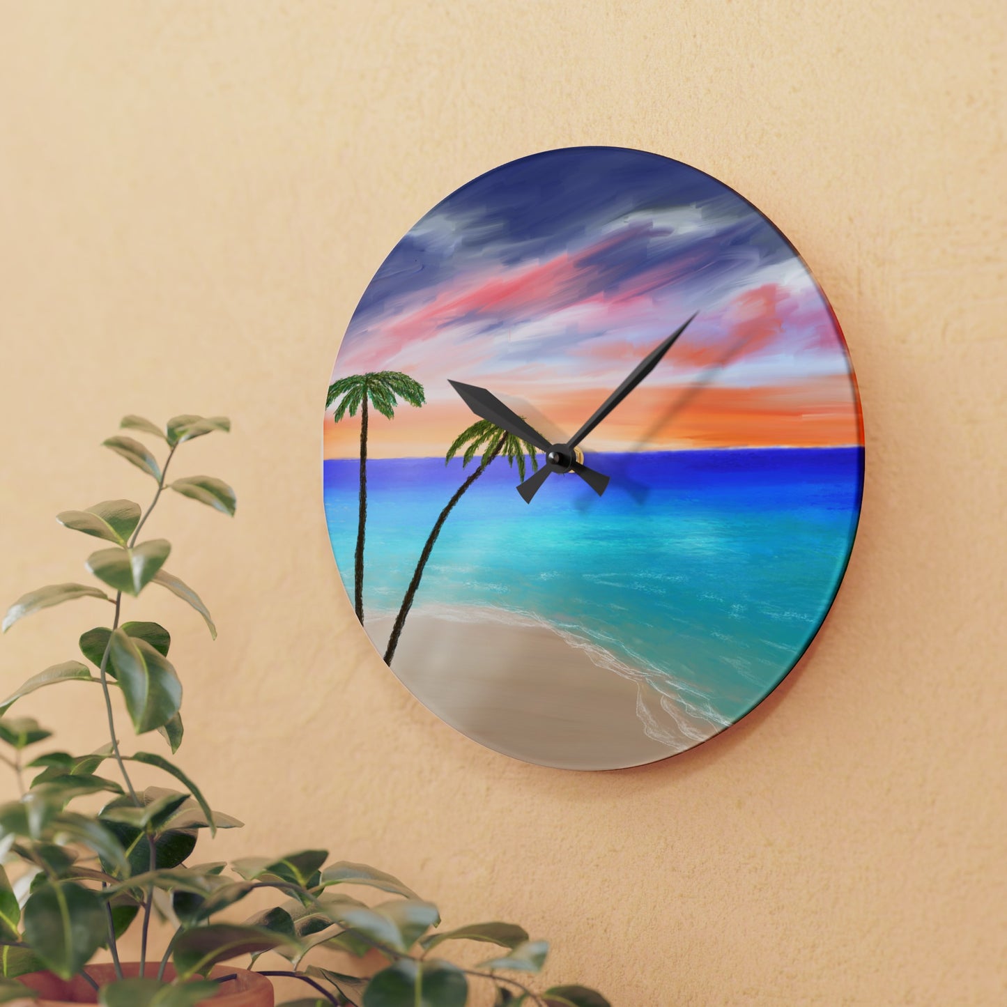 Acrylic Wall Clock