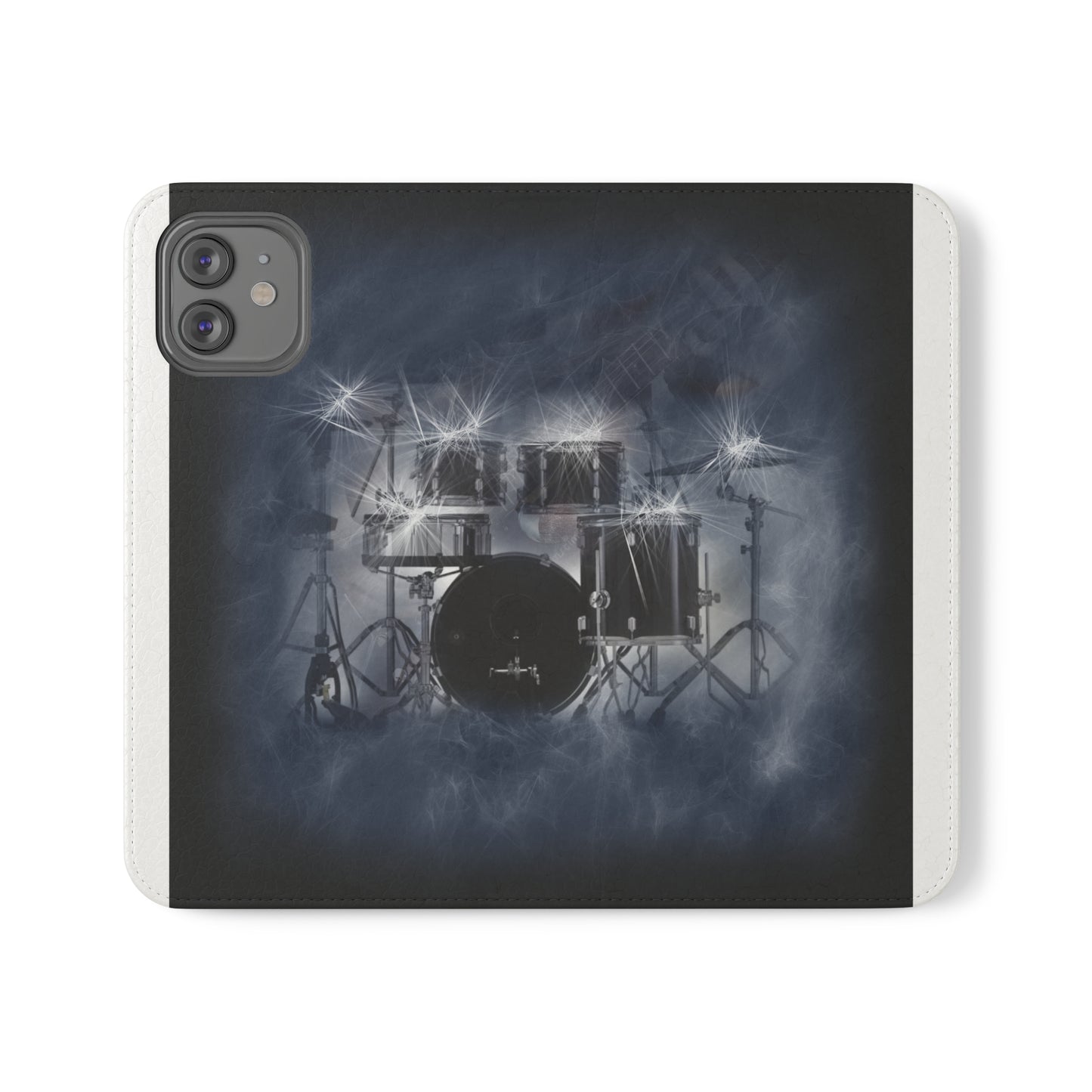 Phone Flip Cases Drums Art