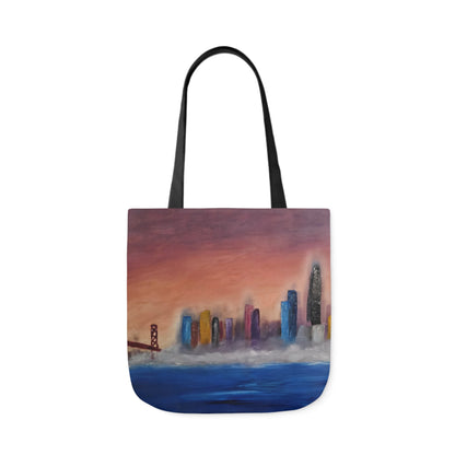 Canvas Tote Bag, San Francisco Bay Art