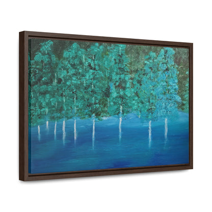 Emerald Cove  - Gallery Canvas Wraps, Horizontal Frame