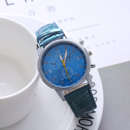 Classic Three-eye Casual Fashion Quartz Watch