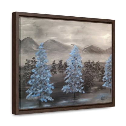 Valley Of Trees - Gallery Canvas Wraps, Horizontal Frame