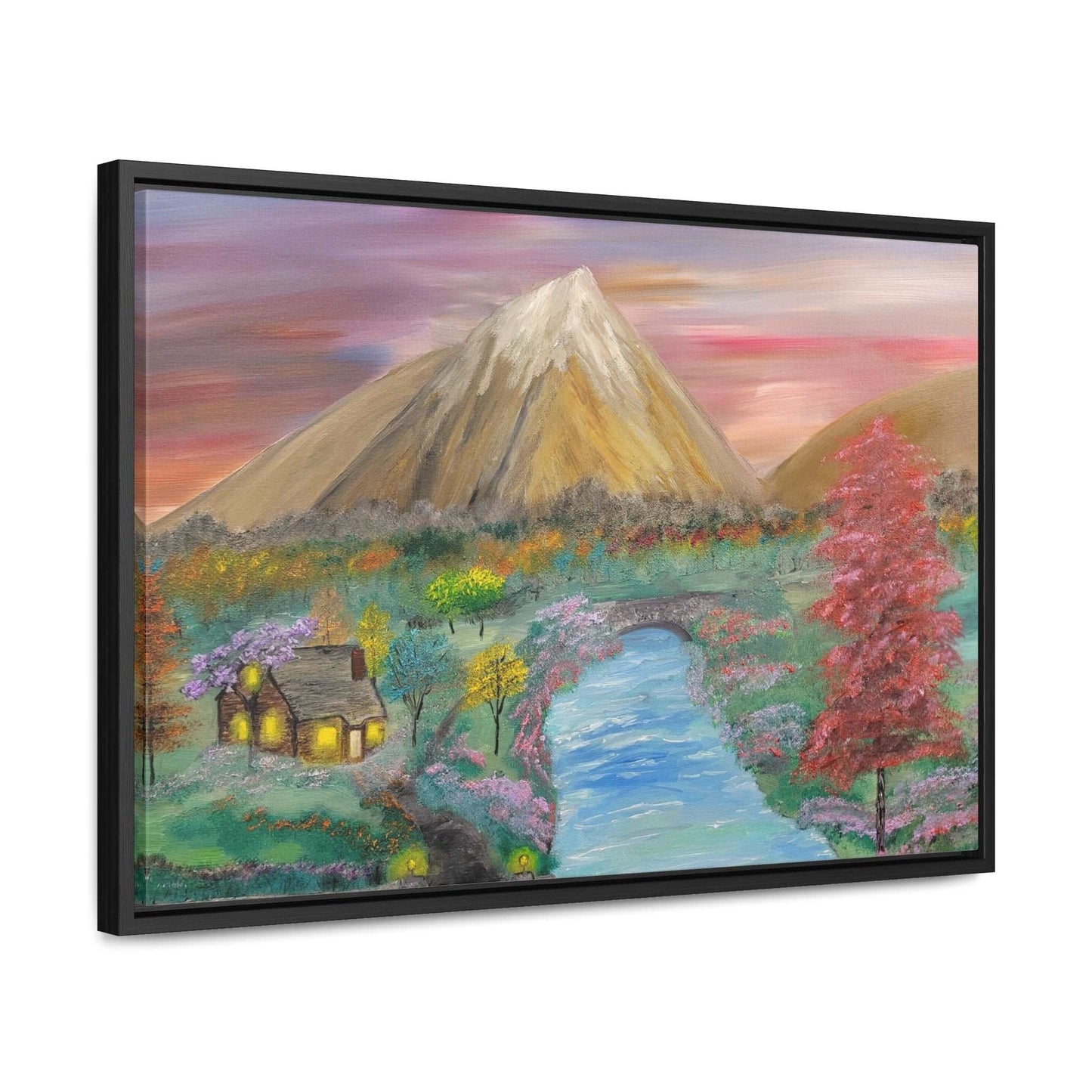 Cabin Getaway - Gallery Canvas Wraps, Horizontal Frame