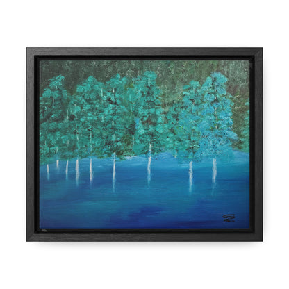 Emerald Cove  - Gallery Canvas Wraps, Horizontal Frame