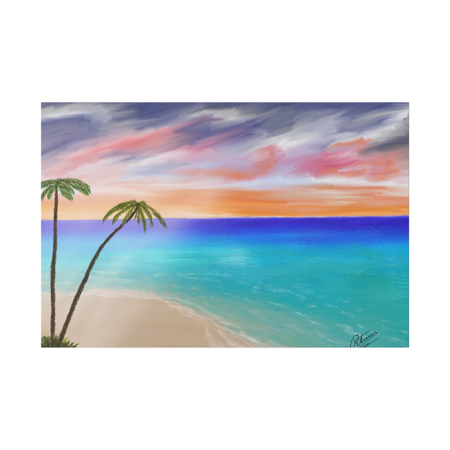 Tropical Haven Matte Canvas, Stretched, 0.75"