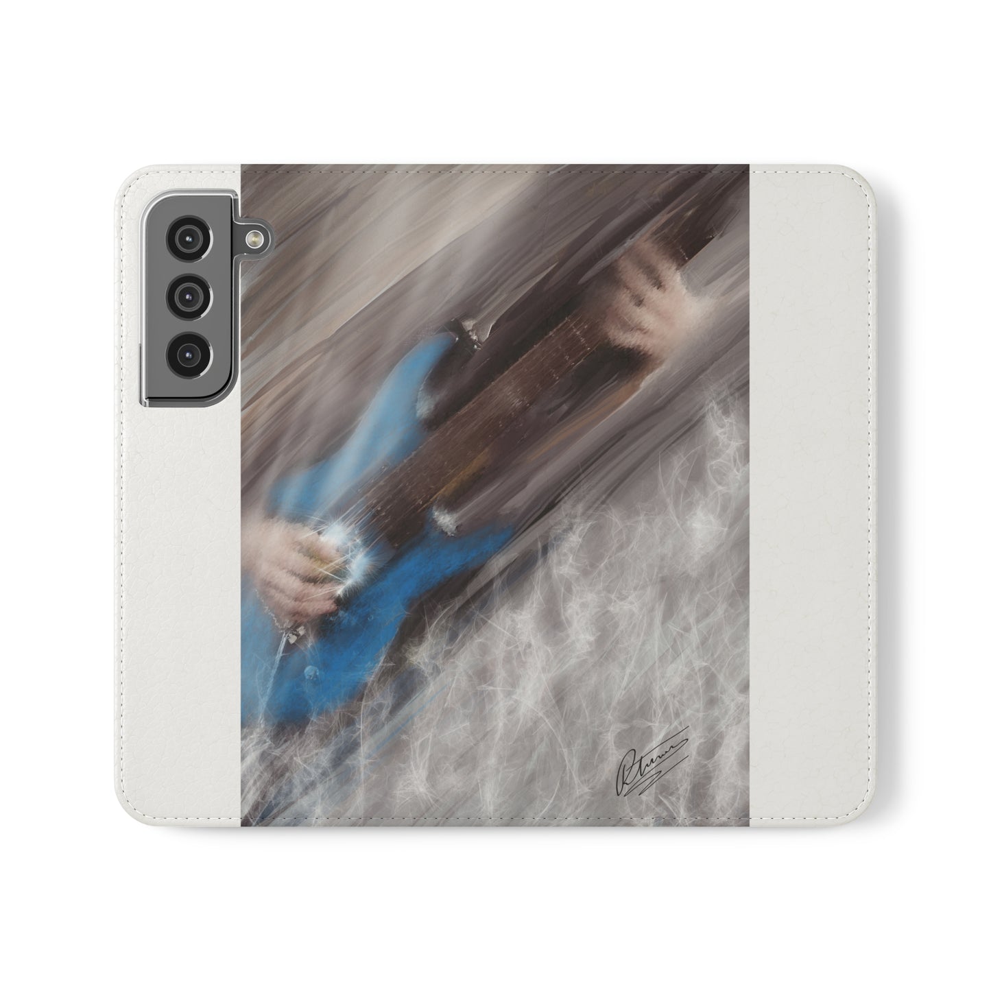 Phone Flip Cases Guitar Art