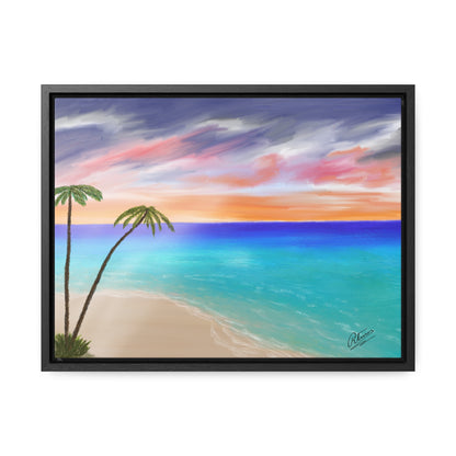 Tropical Haven - Gallery Canvas Wraps, Horizontal Frame