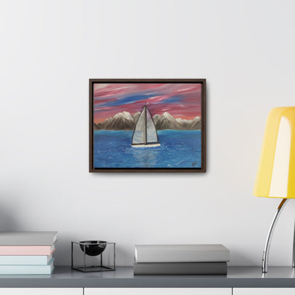 Transparent Sail - Gallery Canvas Wraps, Horizontal Frame