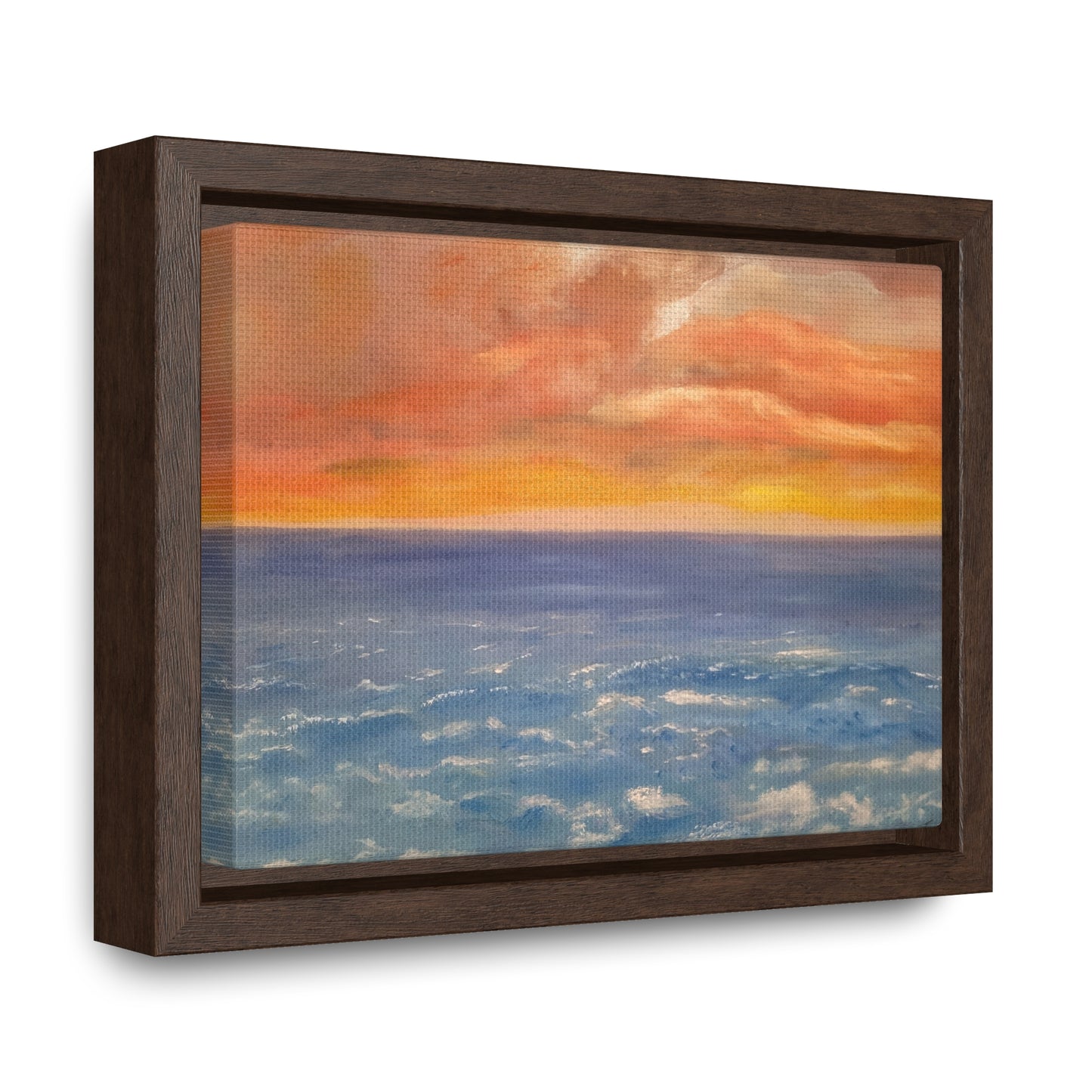 Troubled Sea - Gallery Canvas Wraps, Horizontal Frame