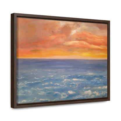 Troubled Sea - Gallery Canvas Wraps, Horizontal Frame