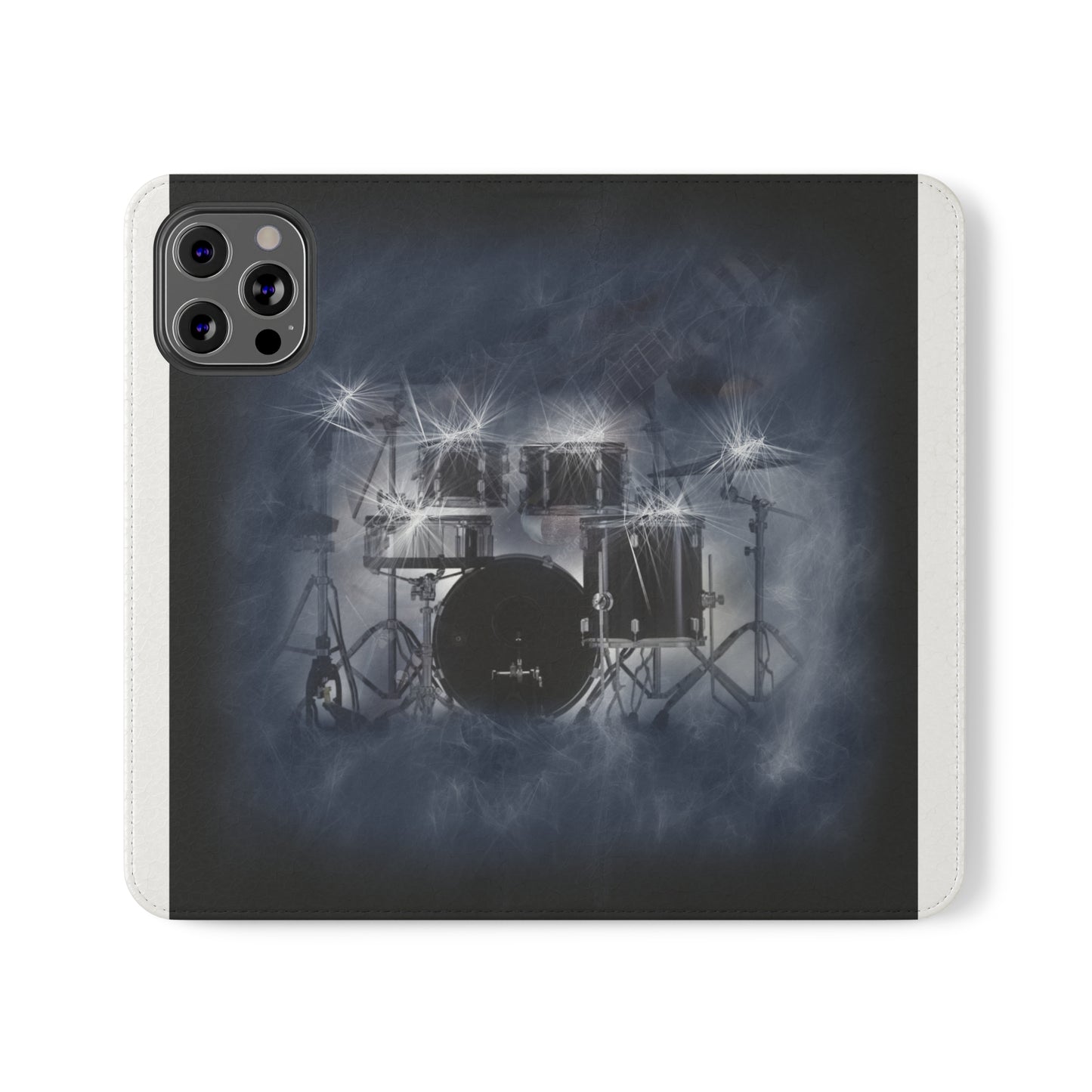 Phone Flip Cases Drums Art