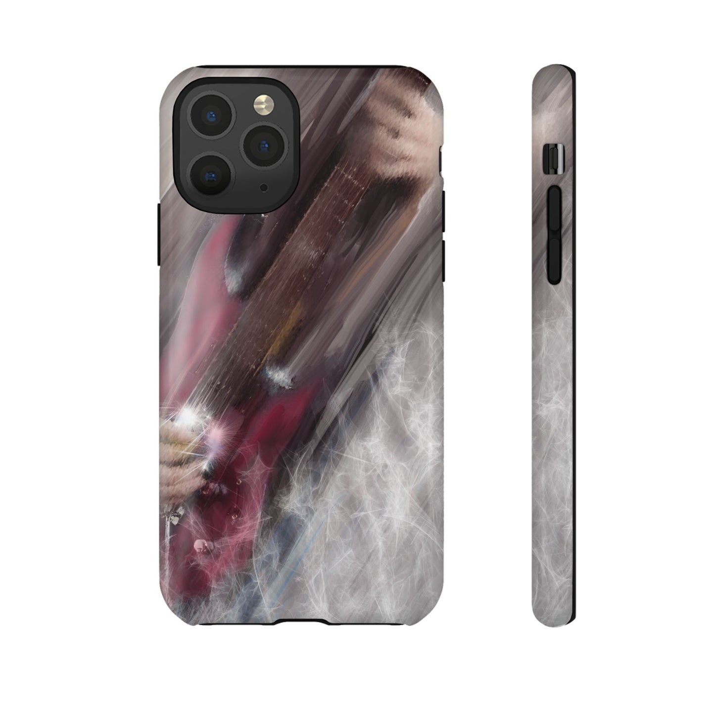 Red Guitar Phone Case - Tough and Stylish Protection