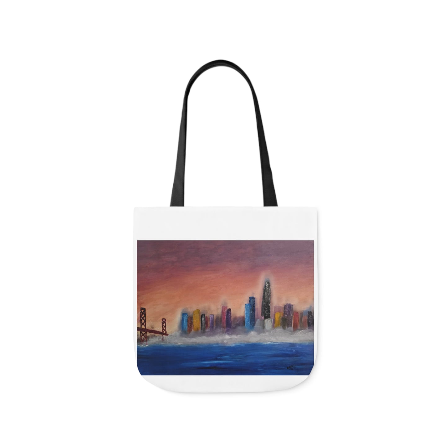 Canvas Tote Bag, San Francisco Bay Art