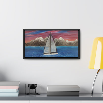 Transparent Sail - Gallery Canvas Wraps, Horizontal Frame