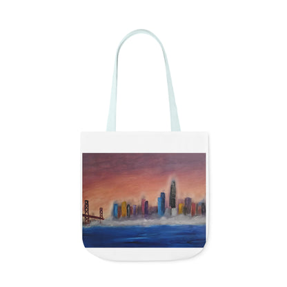 Canvas Tote Bag, San Francisco Bay Art