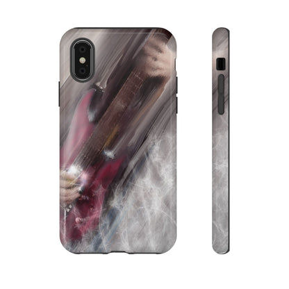 Red Guitar Phone Case - Tough and Stylish Protection