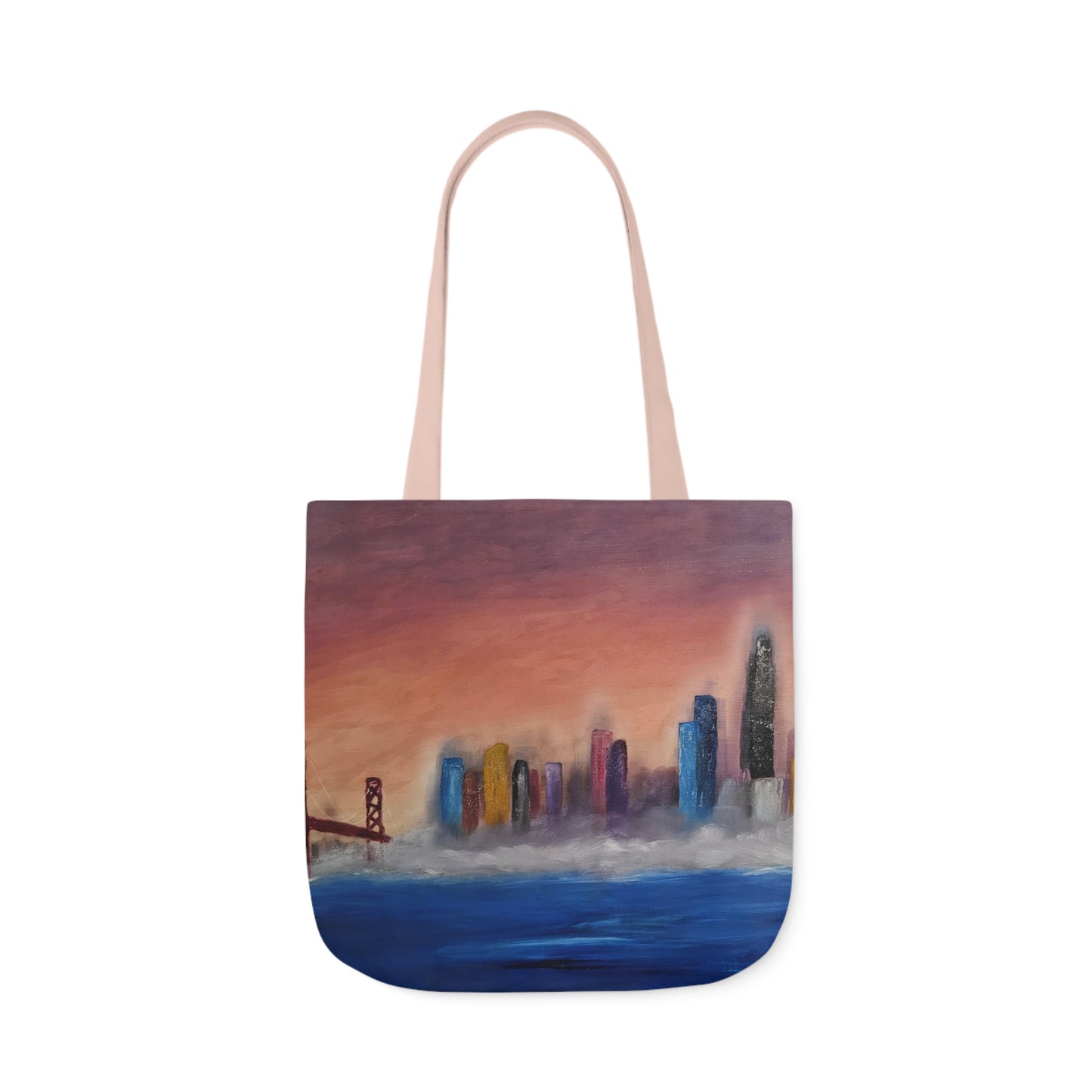 Canvas Tote Bag, San Francisco Bay Art