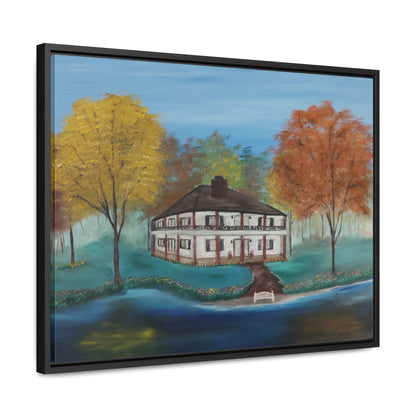 Estate On The Lake  - Gallery Canvas Wraps, Horizontal Frame