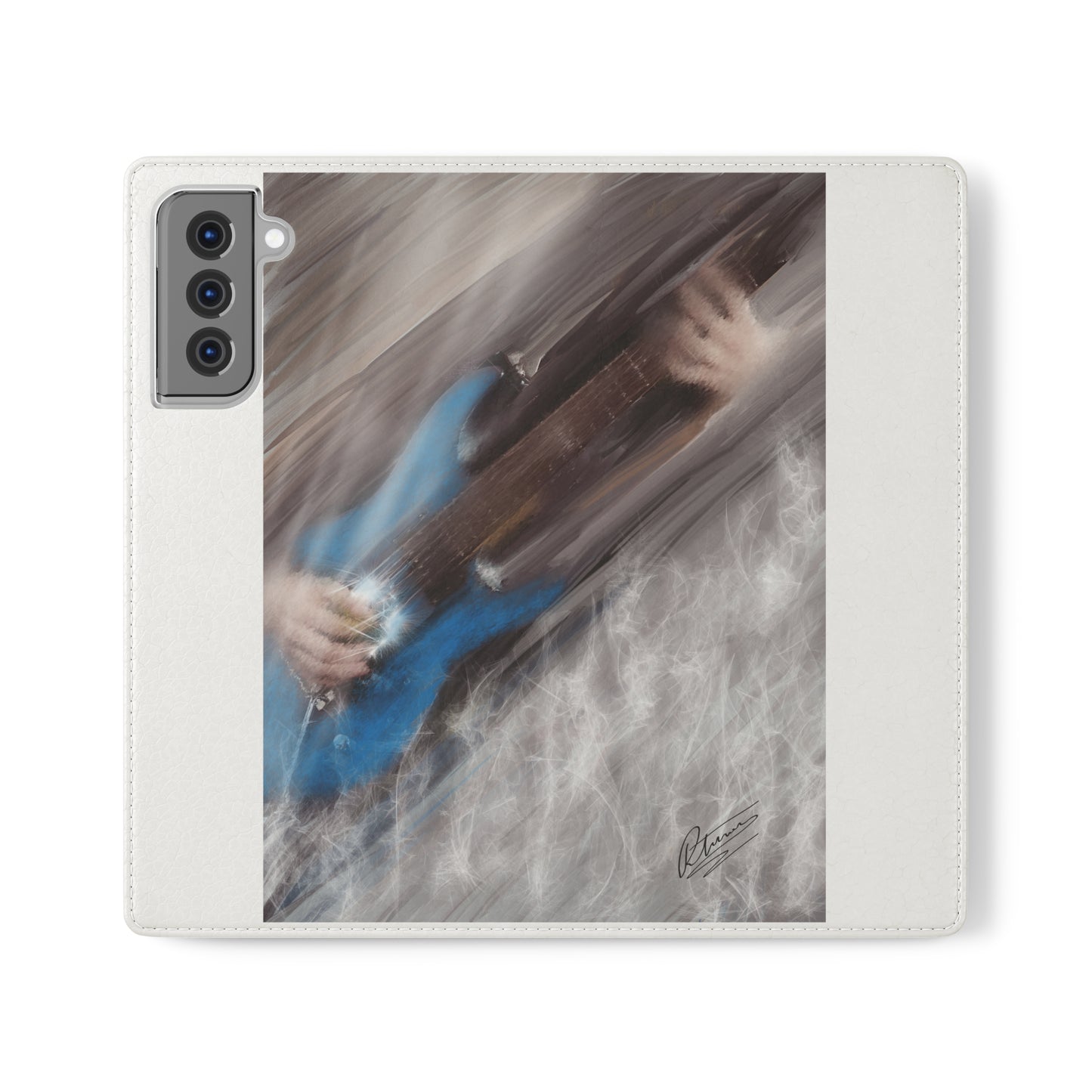 Phone Flip Cases Guitar Art