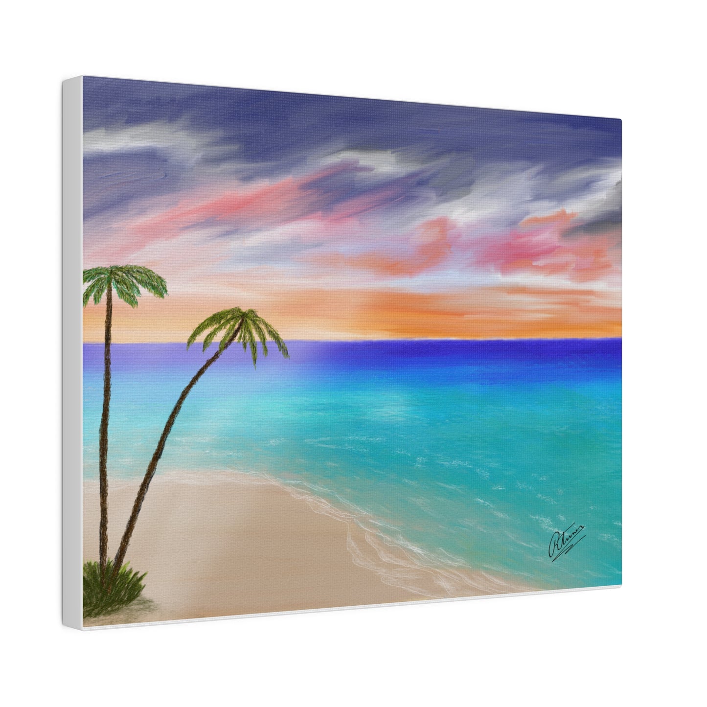 Tropical Haven Matte Canvas, Stretched, 0.75"