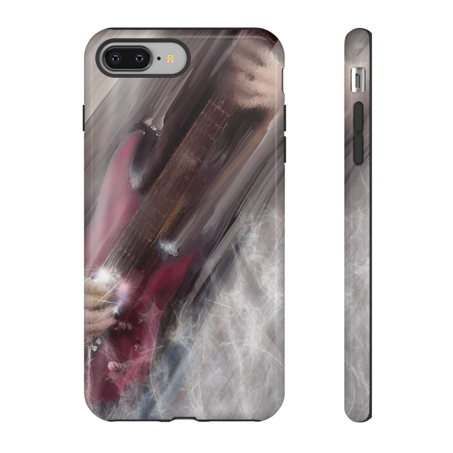 Red Guitar Phone Case - Tough and Stylish Protection