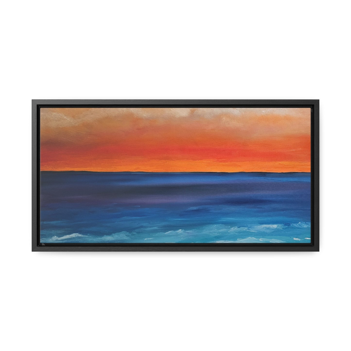 Coastal Paradise Canvas Wraps Seascape Artwork