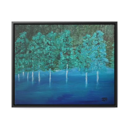 Emerald Cove  - Gallery Canvas Wraps, Horizontal Frame