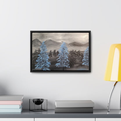 Valley Of Trees - Gallery Canvas Wraps, Horizontal Frame