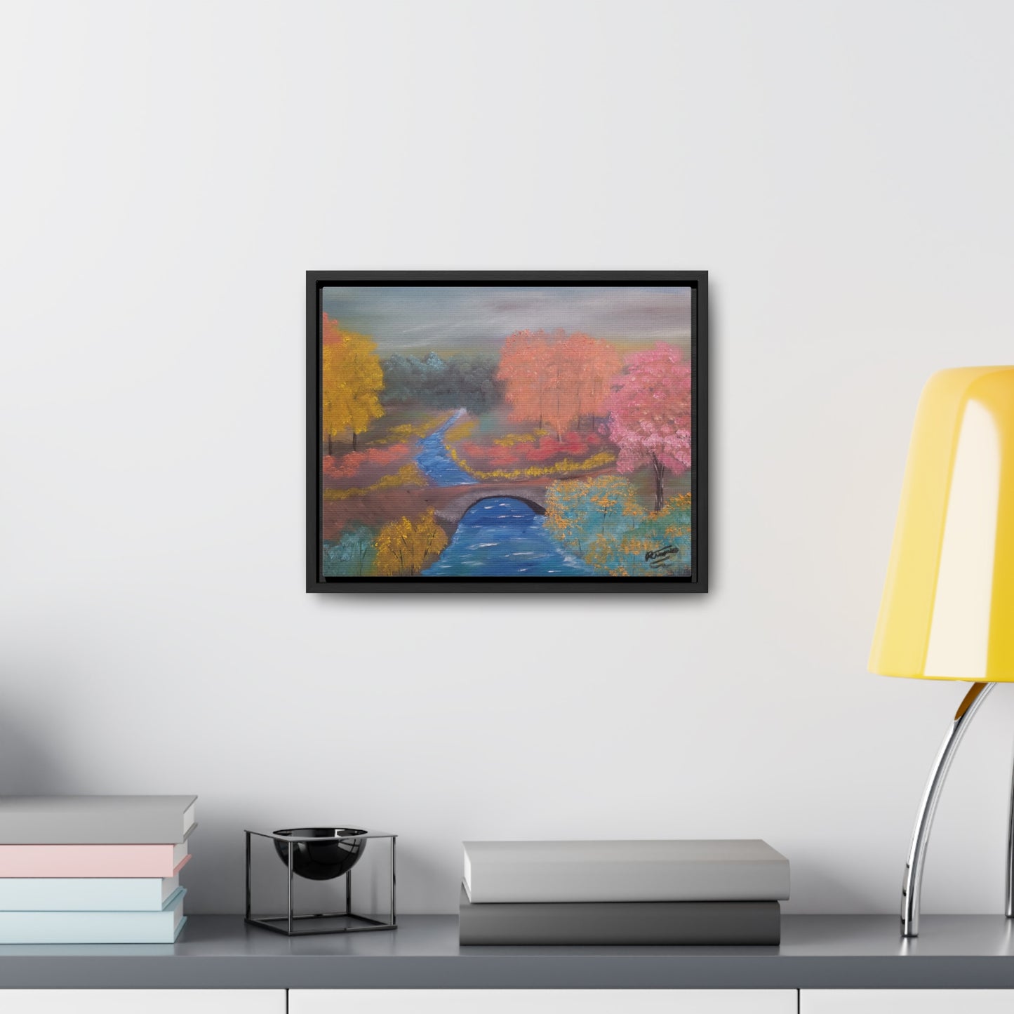 Solitude Path - Gallery Canvas Wraps, Horizontal Frame