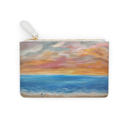 Mini Clutch Bag - Sunset Surfer