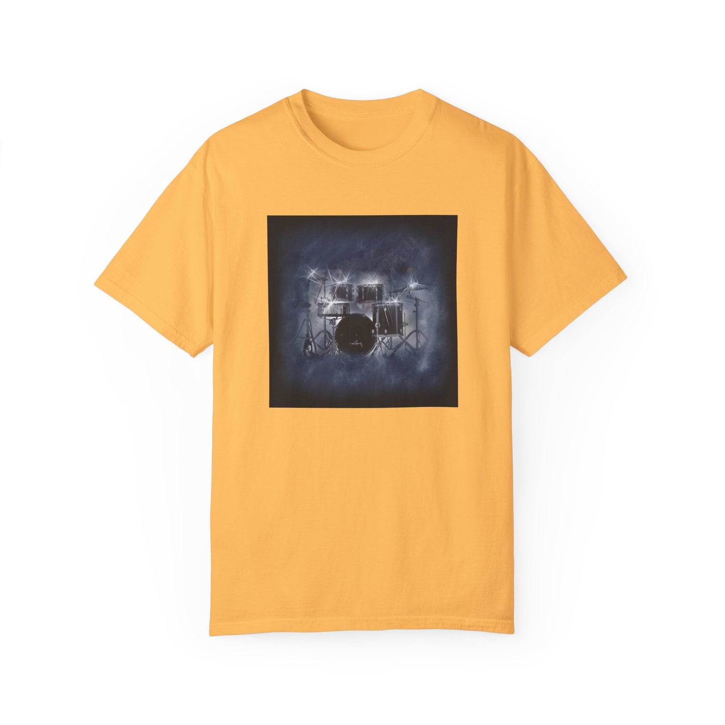 Music Drum Set T-Shirt - Unisex Garment-Dyed