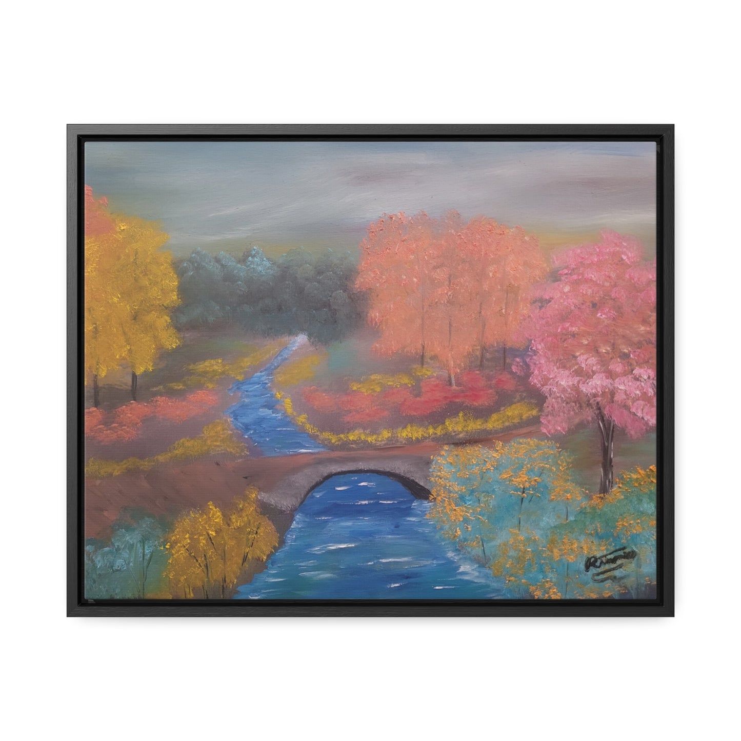 Solitude Path - Gallery Canvas Wraps, Horizontal Frame