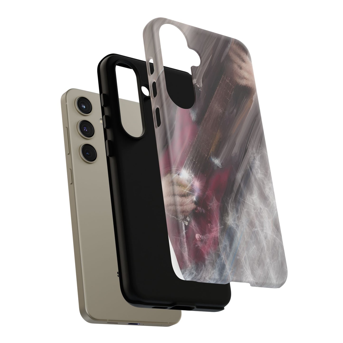 Red Guitar Phone Case - Tough and Stylish Protection