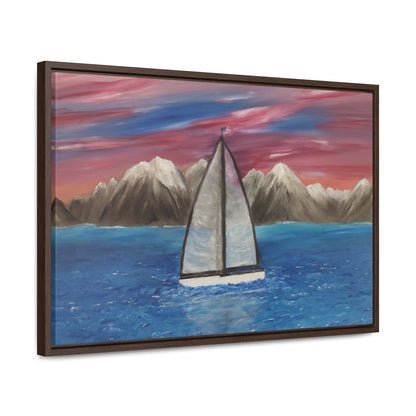 Transparent Sail - Gallery Canvas Wraps, Horizontal Frame