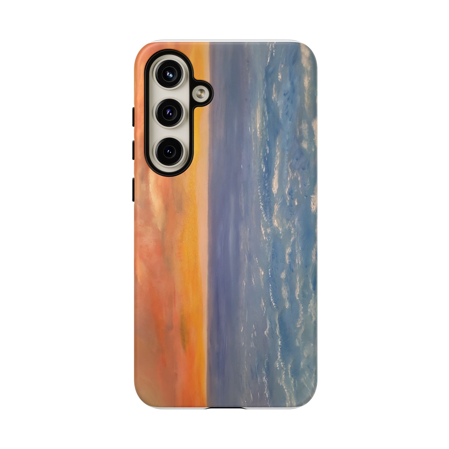 Artistic Ocean Sunset Phone Case - Tough and Stylish Protection