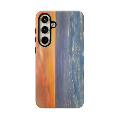 Artistic Ocean Sunset Phone Case - Tough and Stylish Protection