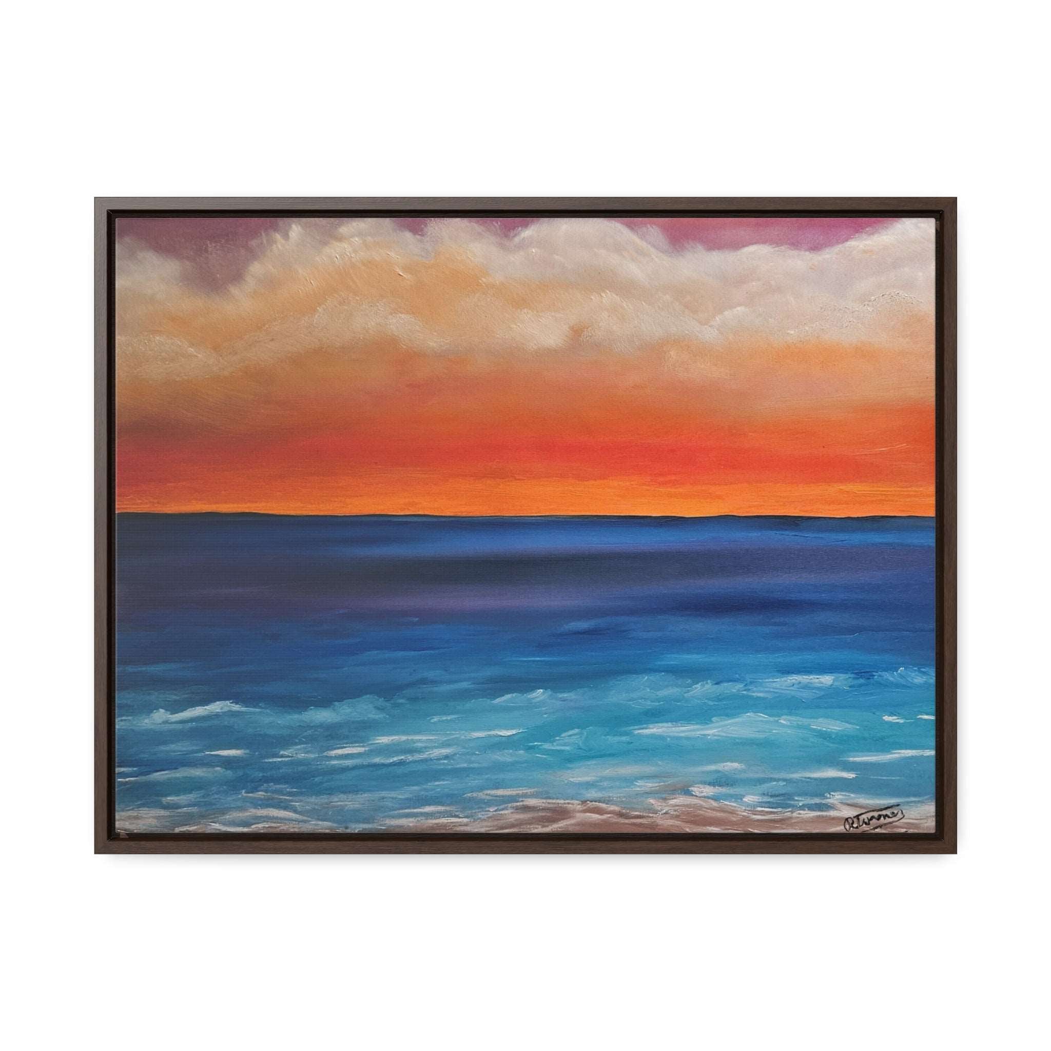 Coastal Paradise Canvas Wraps Seascape Artwork