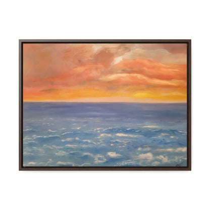 Troubled Sea - Gallery Canvas Wraps, Horizontal Frame