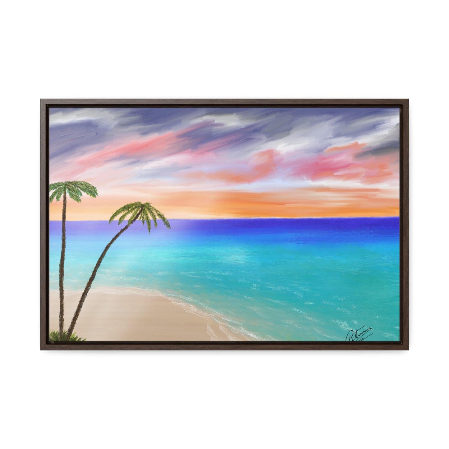 Tropical Haven - Gallery Canvas Wraps, Horizontal Frame