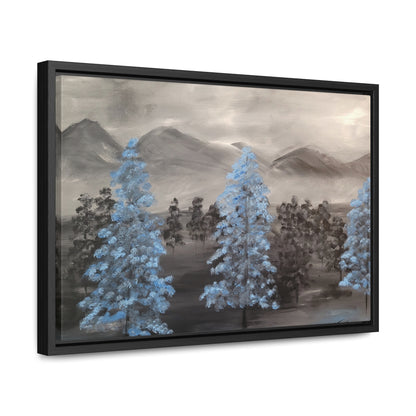 Valley Of Trees - Gallery Canvas Wraps, Horizontal Frame