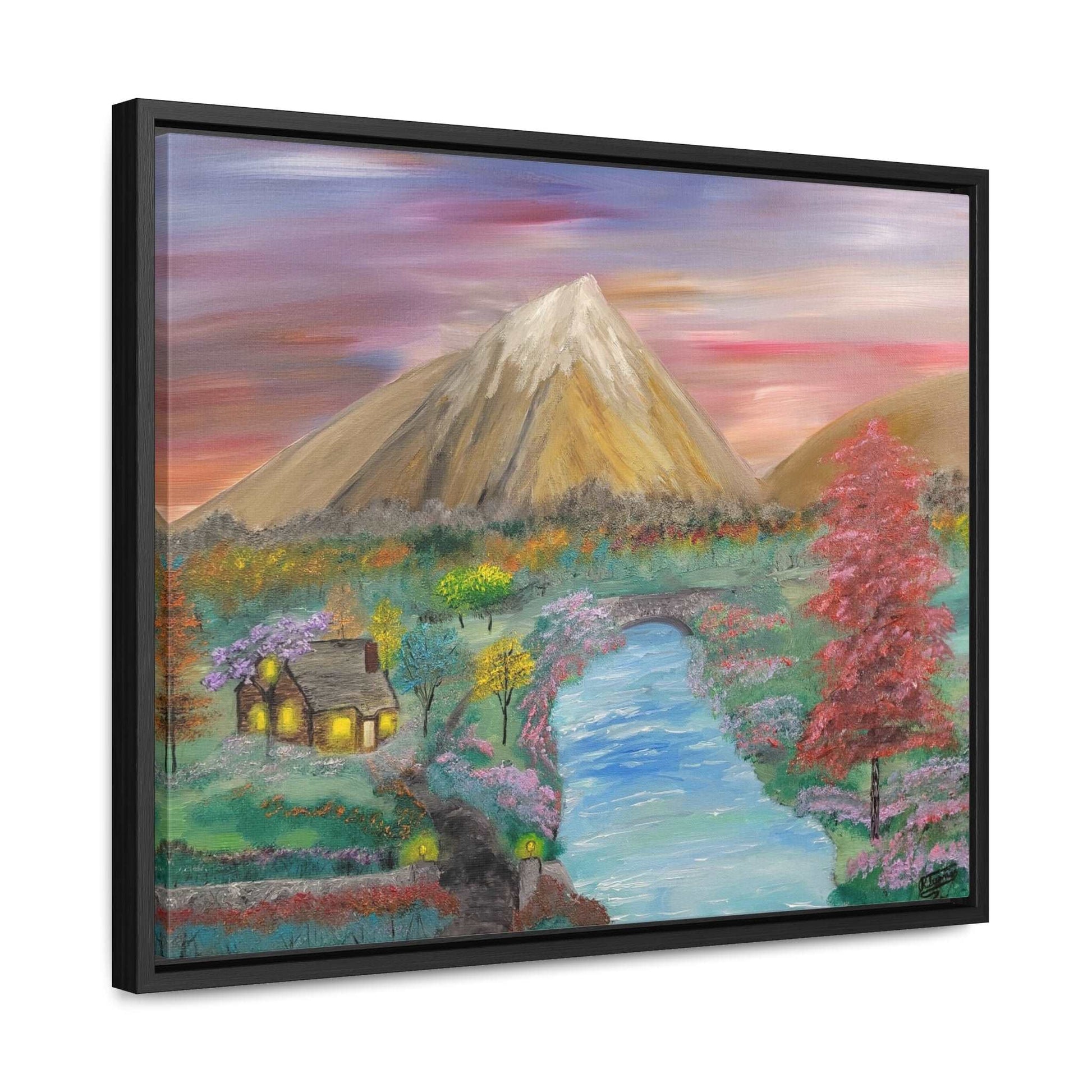 Cabin Getaway - Gallery Canvas Wraps, Horizontal Frame