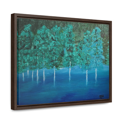 Emerald Cove  - Gallery Canvas Wraps, Horizontal Frame