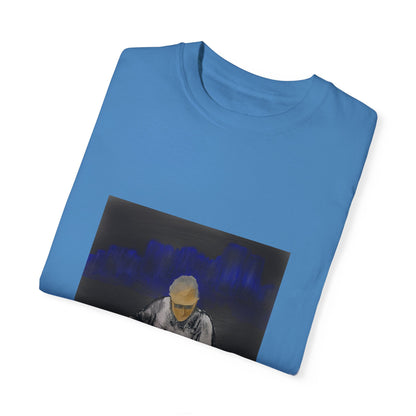 Blues City Groove T-Shirt - Unisex Garment-Dyed