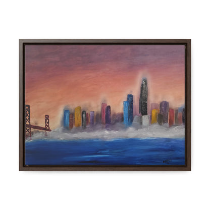 San Francisco Bay - Gallery Canvas Wraps, Horizontal Frame