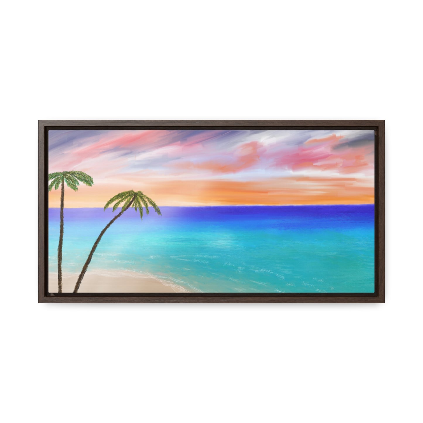 Tropical Haven - Gallery Canvas Wraps, Horizontal Frame