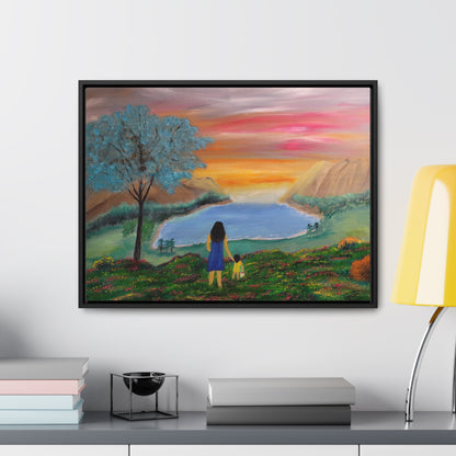 Paradise View  - Gallery Canvas Wraps, Horizontal Frame