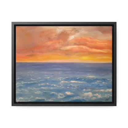 Troubled Sea - Gallery Canvas Wraps, Horizontal Frame