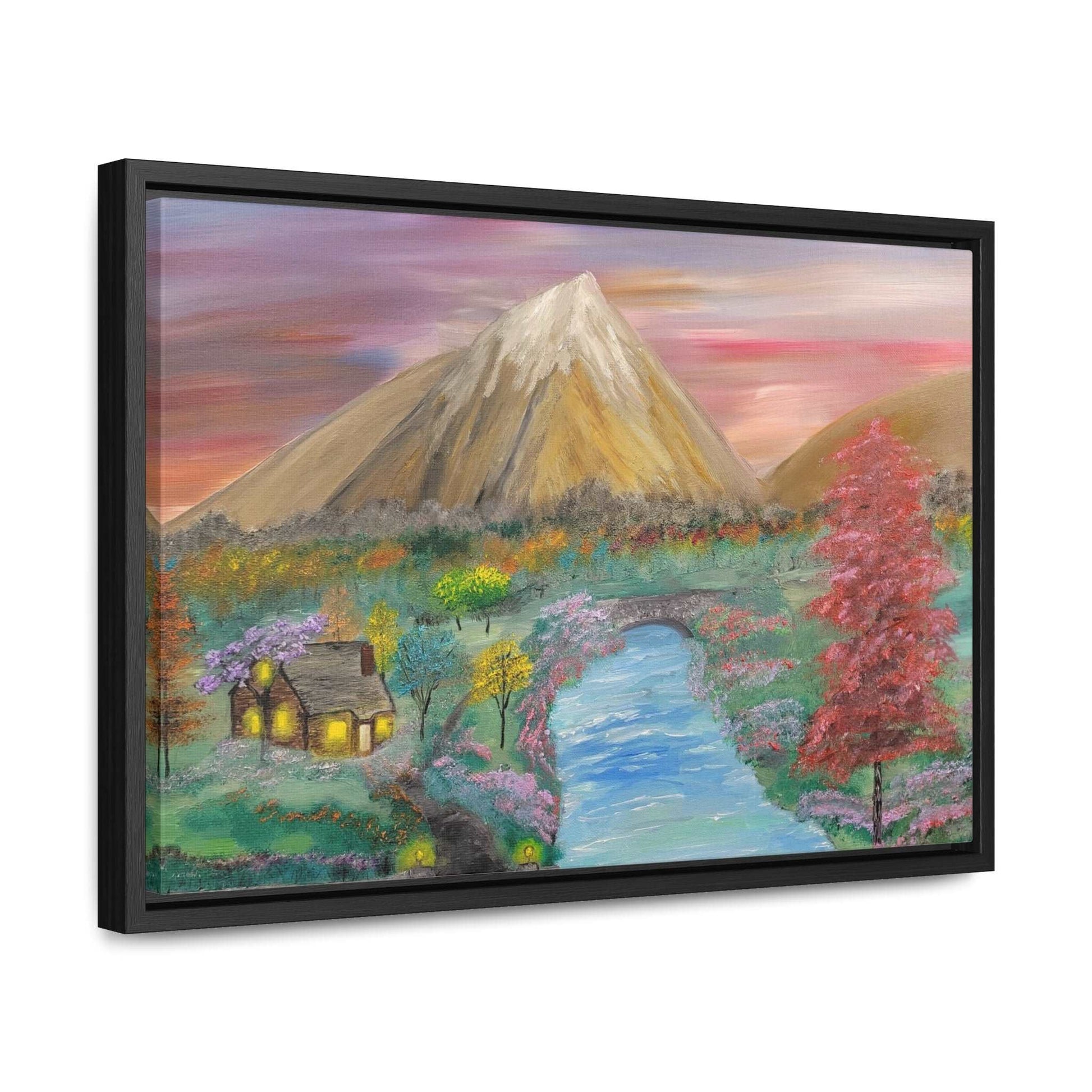 Cabin Getaway - Gallery Canvas Wraps, Horizontal Frame